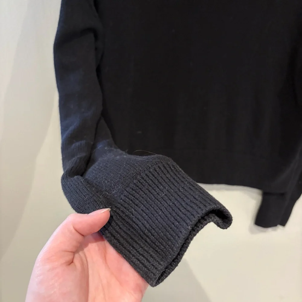 ☀️Classic Black Knit Sweater XL - Picture 5 of 5